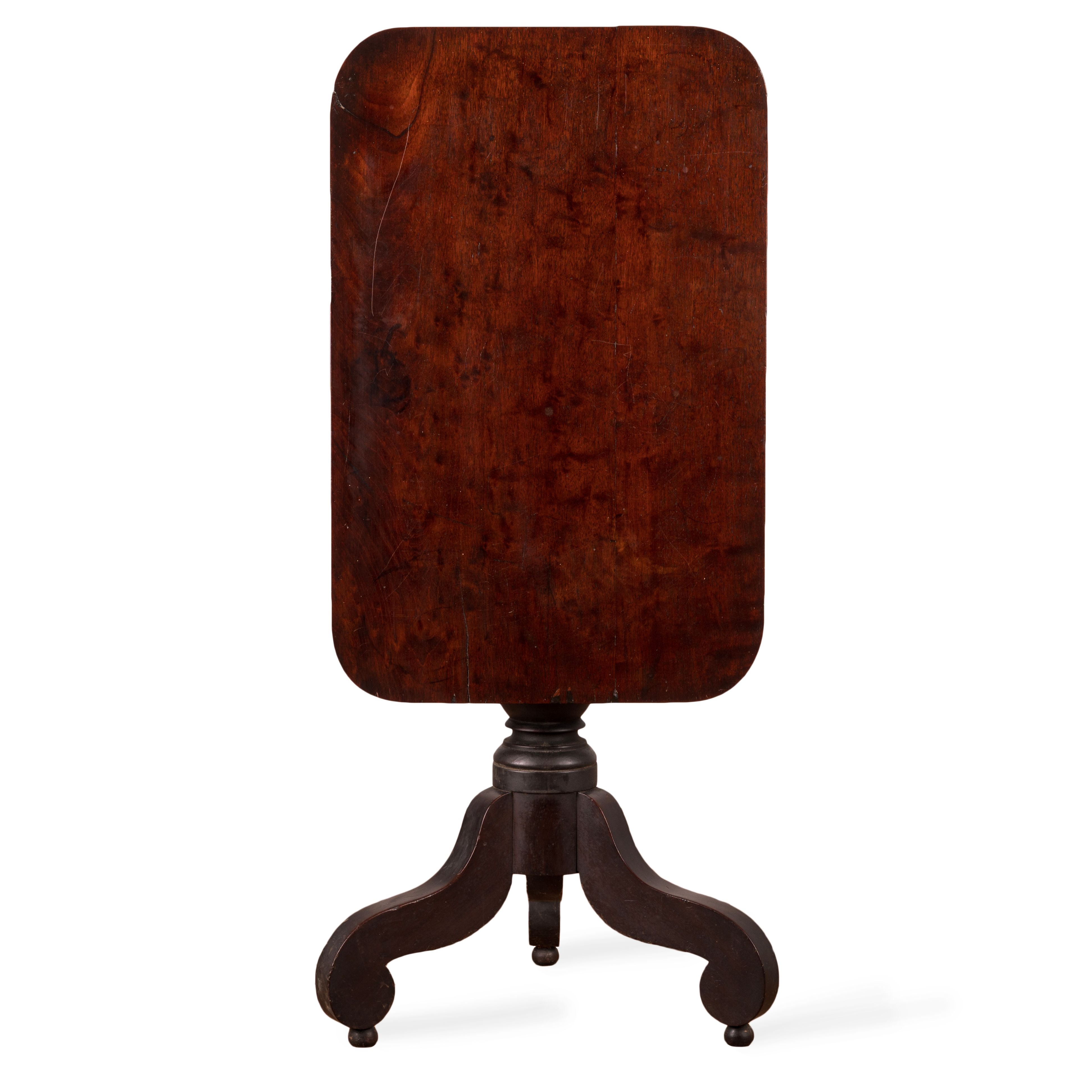 American Mahogany Tilt-Top Tea Table